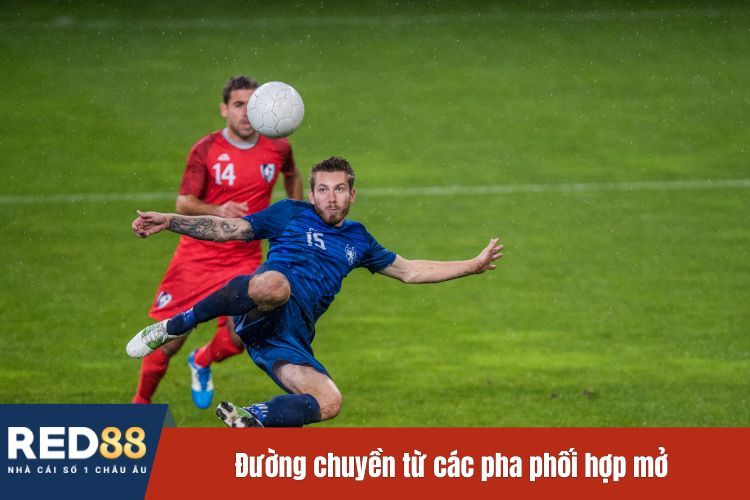 Đường chuyền từ các pha phối hợp mở