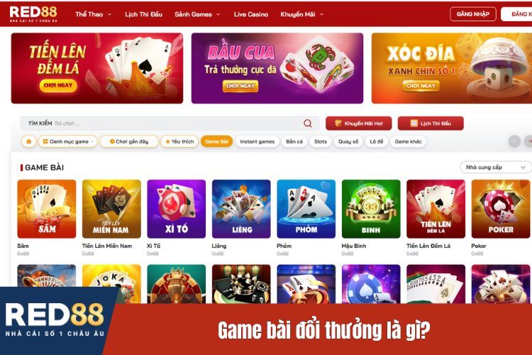 Game bài đổi thưởng là gì?