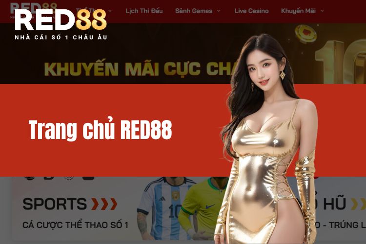 RED88 - Thương hiệu giải trí cá cược đẳng cấp hàng đầu 2024